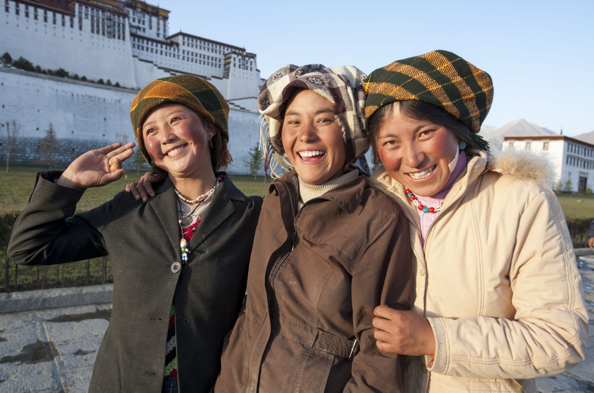 Three friends, China