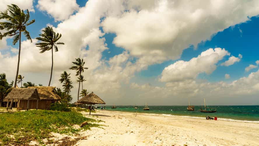 Utende Beach Views
