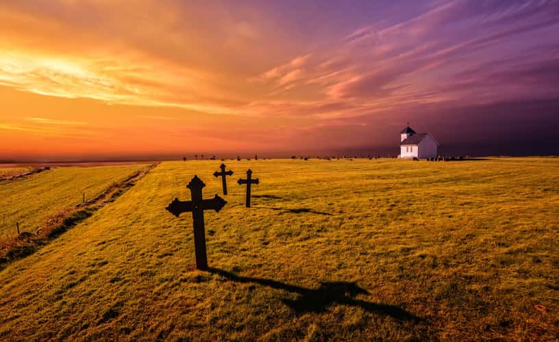 Varhaug old church