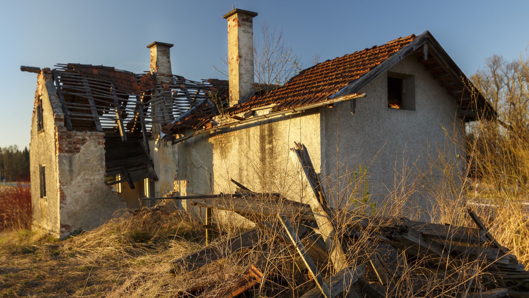 Abandoned House (on the way to Simsee), Germany