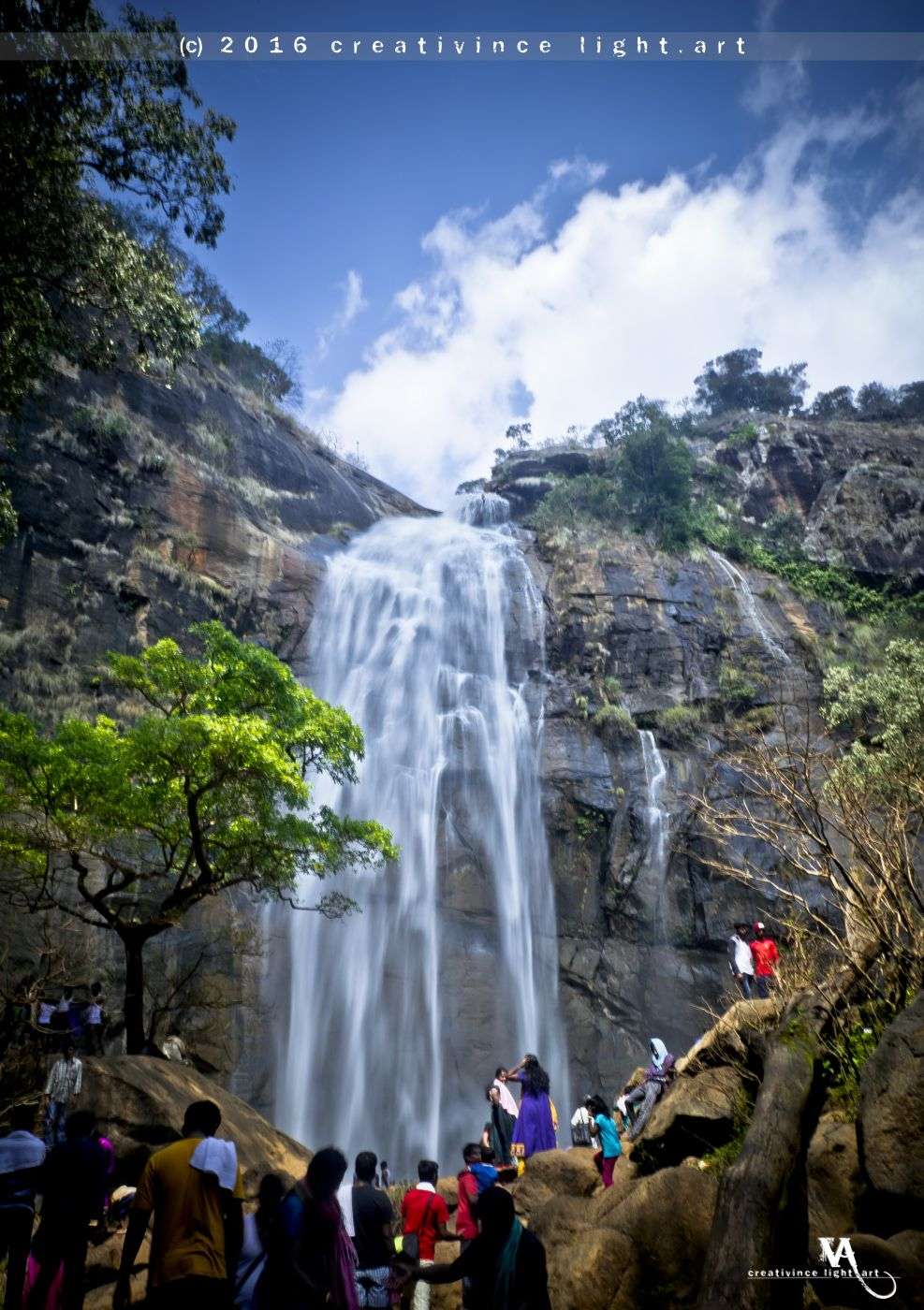 Agaya Gangai Waterfalls, Kolli Hills, India