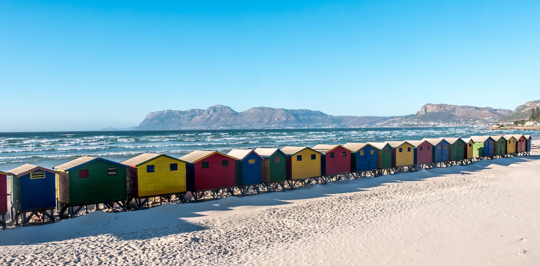 Beach huts, Muizenberg, South Africa