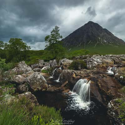 Buachaille Etive Mòr Waterfalls, United Kingdom