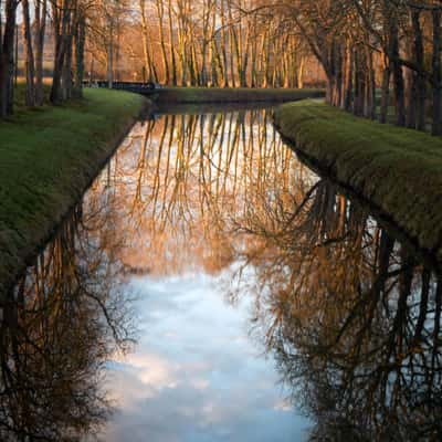 Canal of Berry, Center of France, France