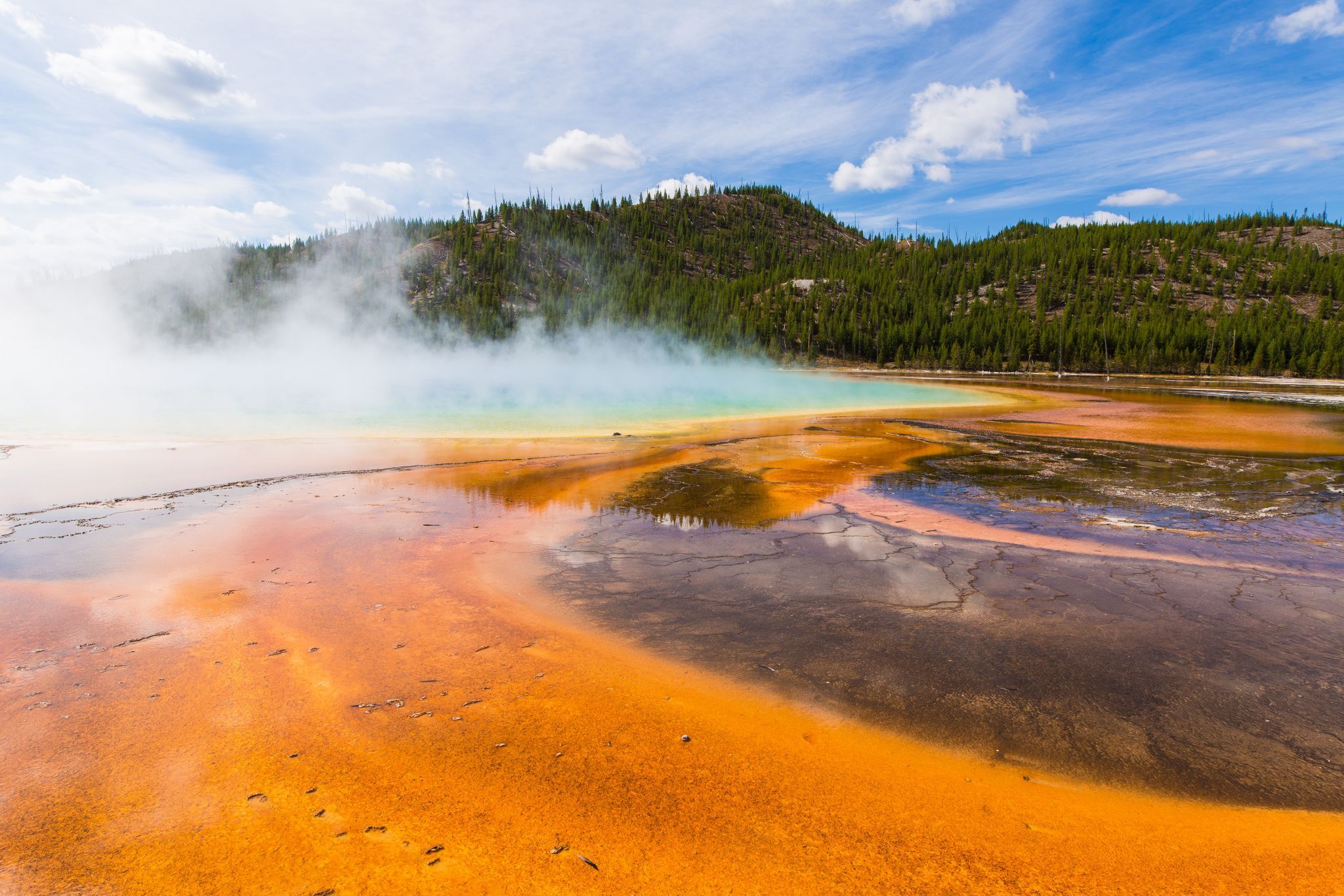 Grand Prismatic, Yellowstone National Park, USA