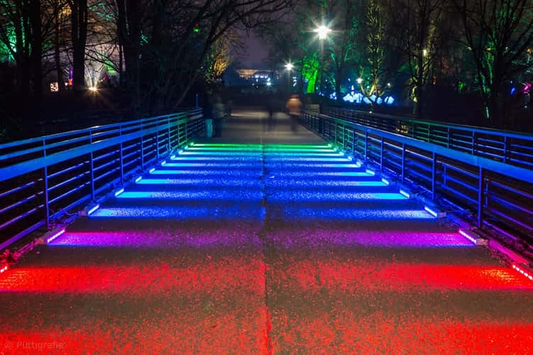 Grugapark Essen - Parkleuchten