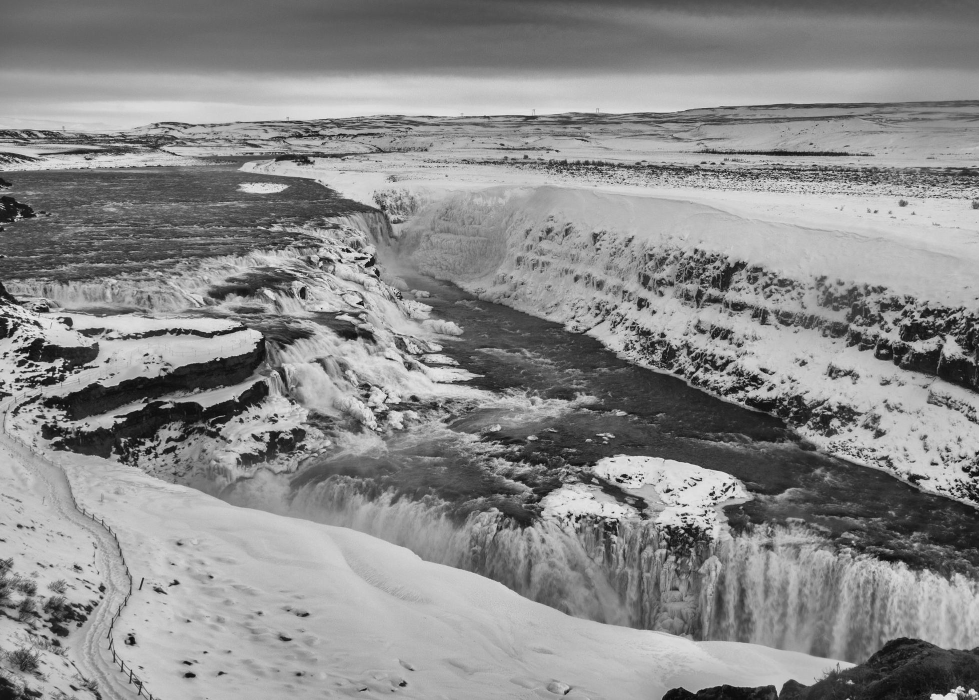 Gullfoss waterfall (Golden Circle), Iceland