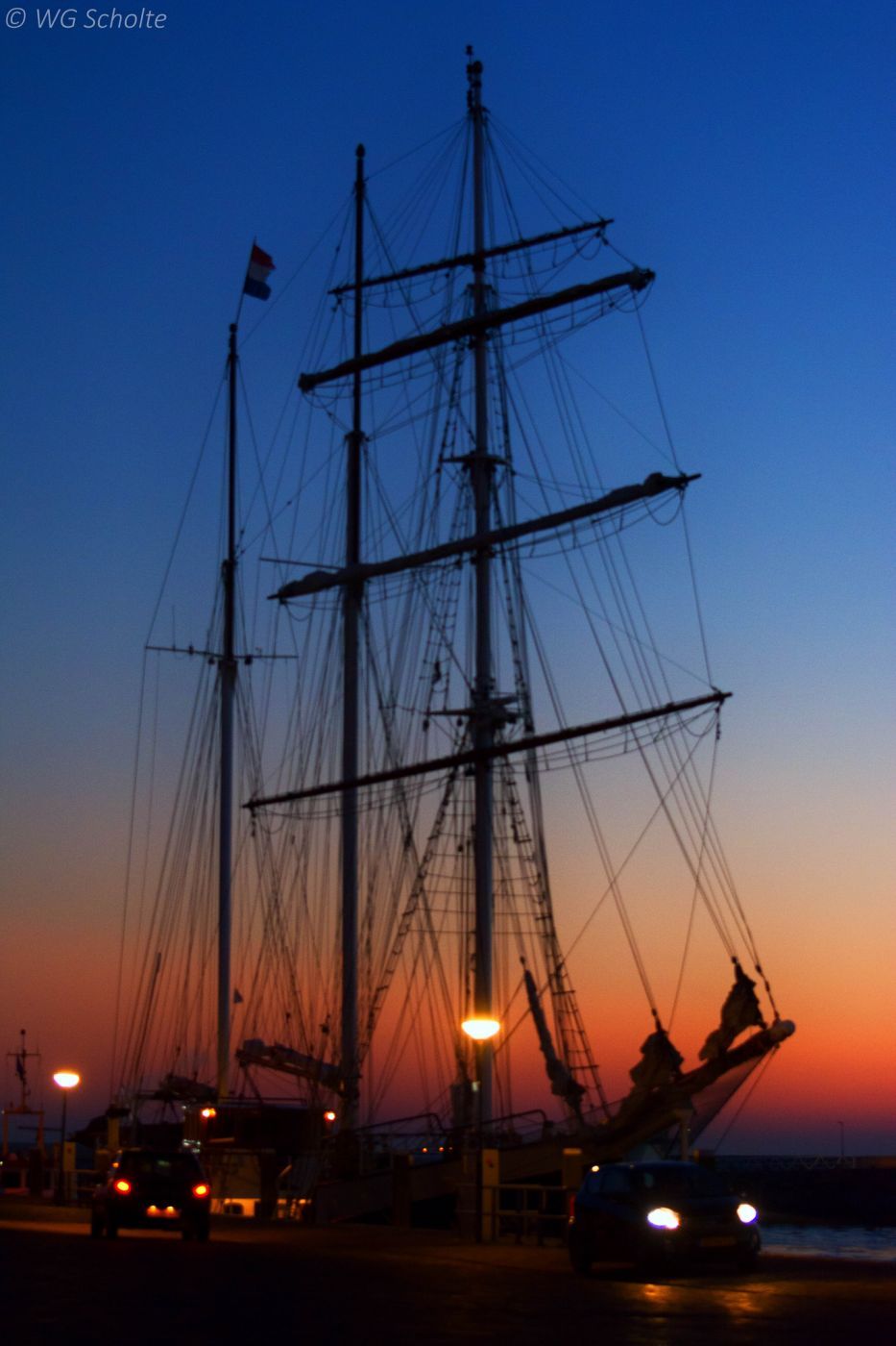 Harlingen, harbour, Netherlands