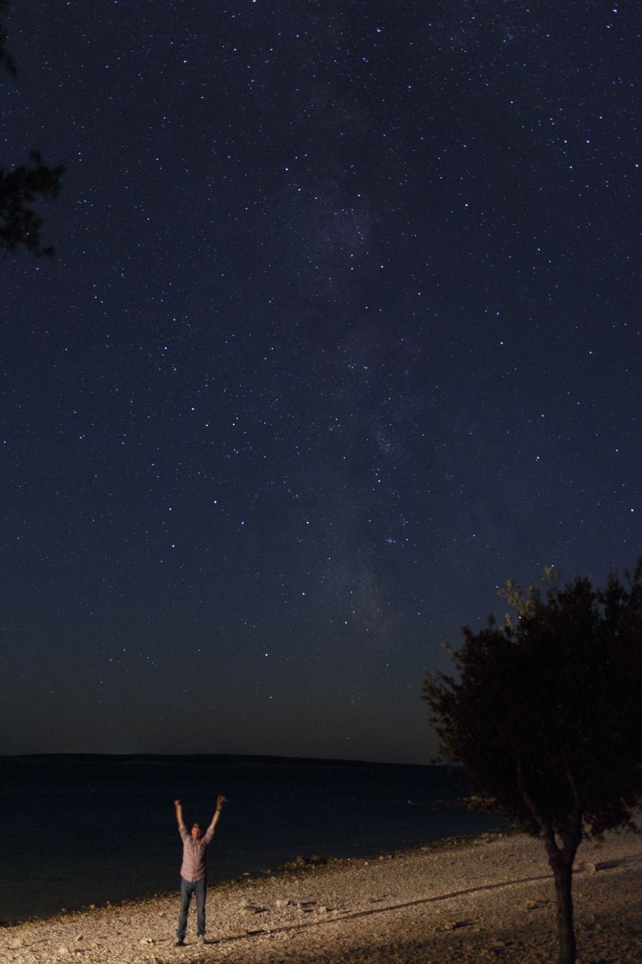 Isle of Pag (Milky Way), Croatia