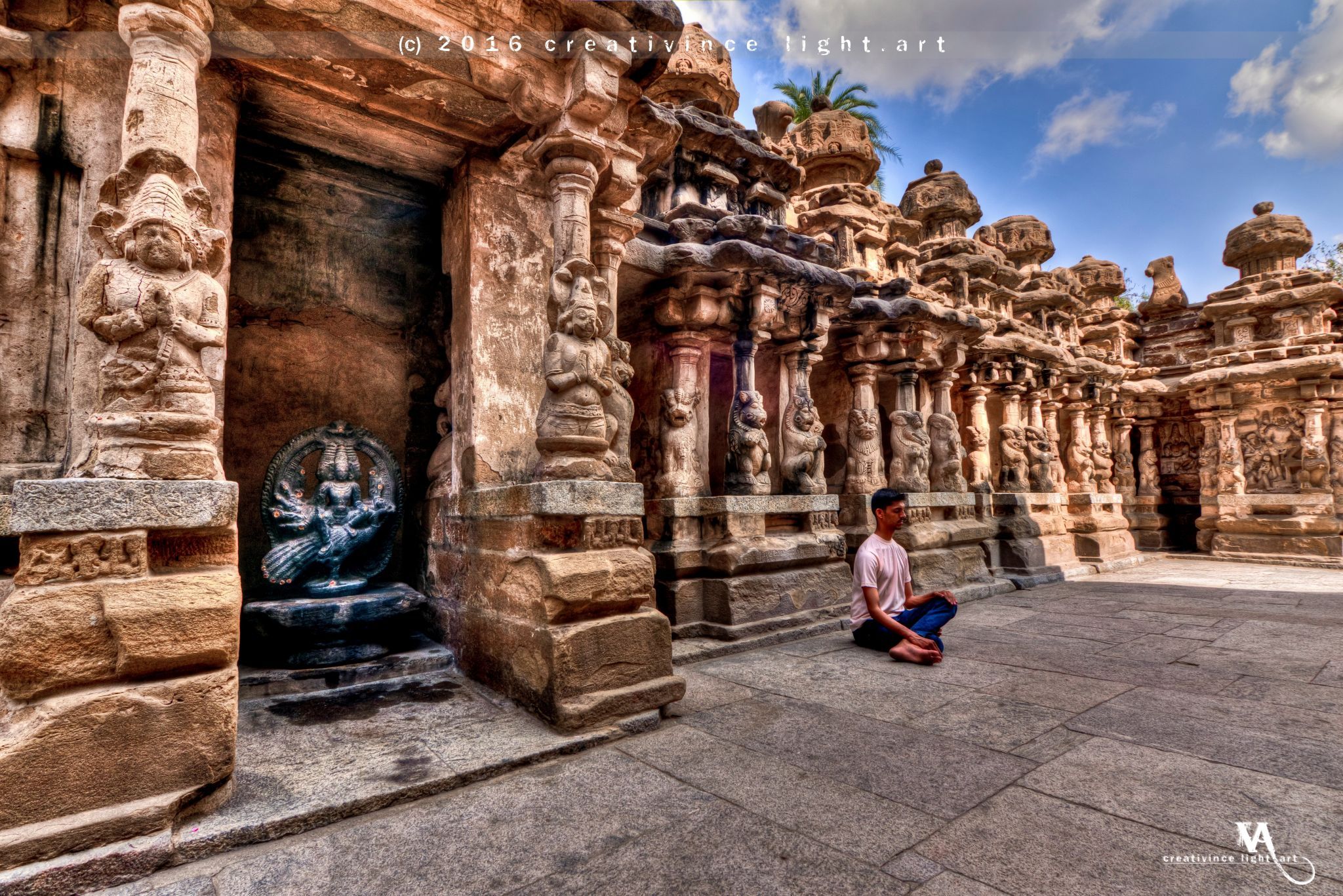 Kanchi Kailasanathar Temple, Kanchipuram, India