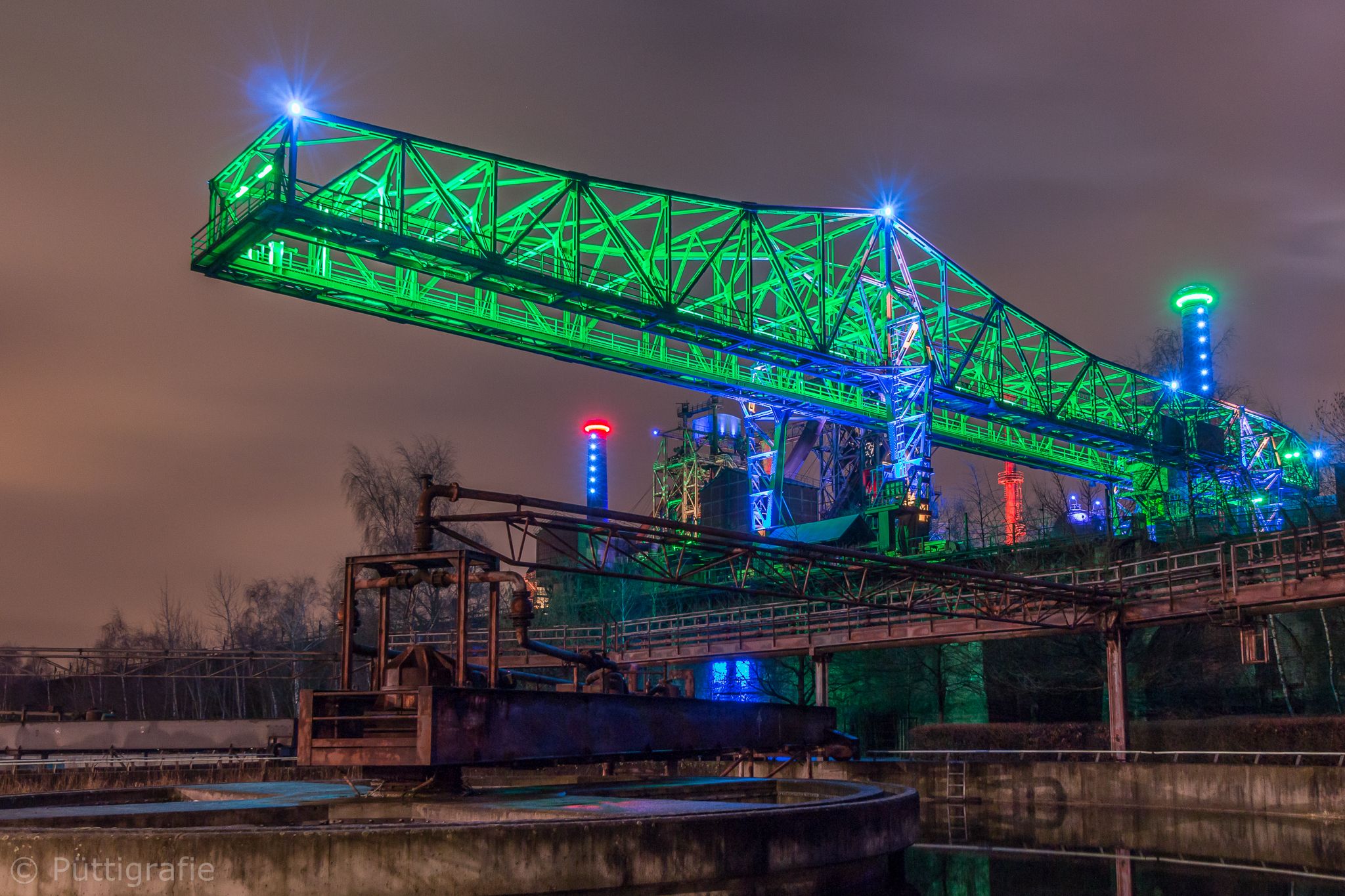 nature park Duisburg Nord, Germany