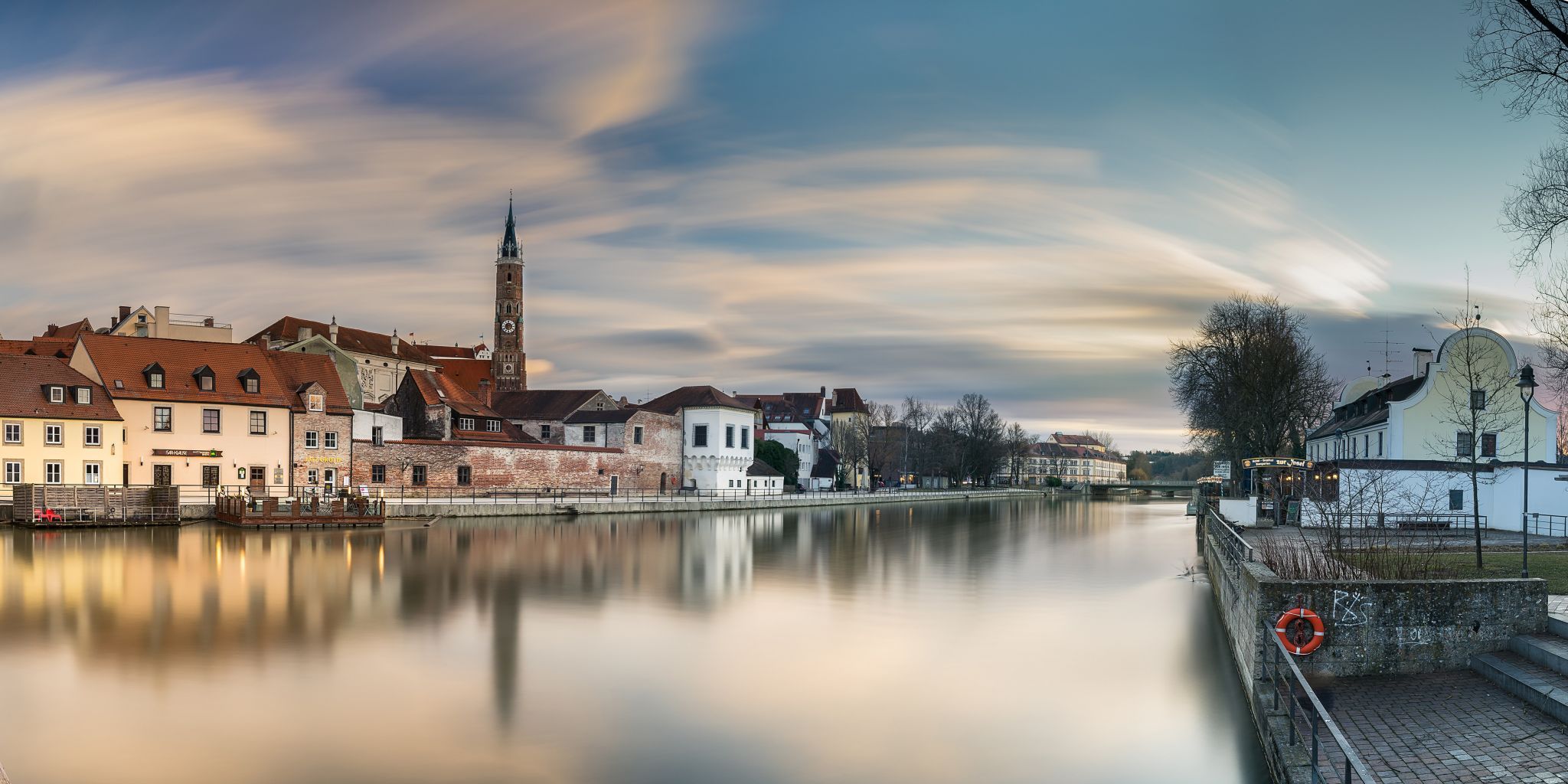Landshut, Isargestade, Germany