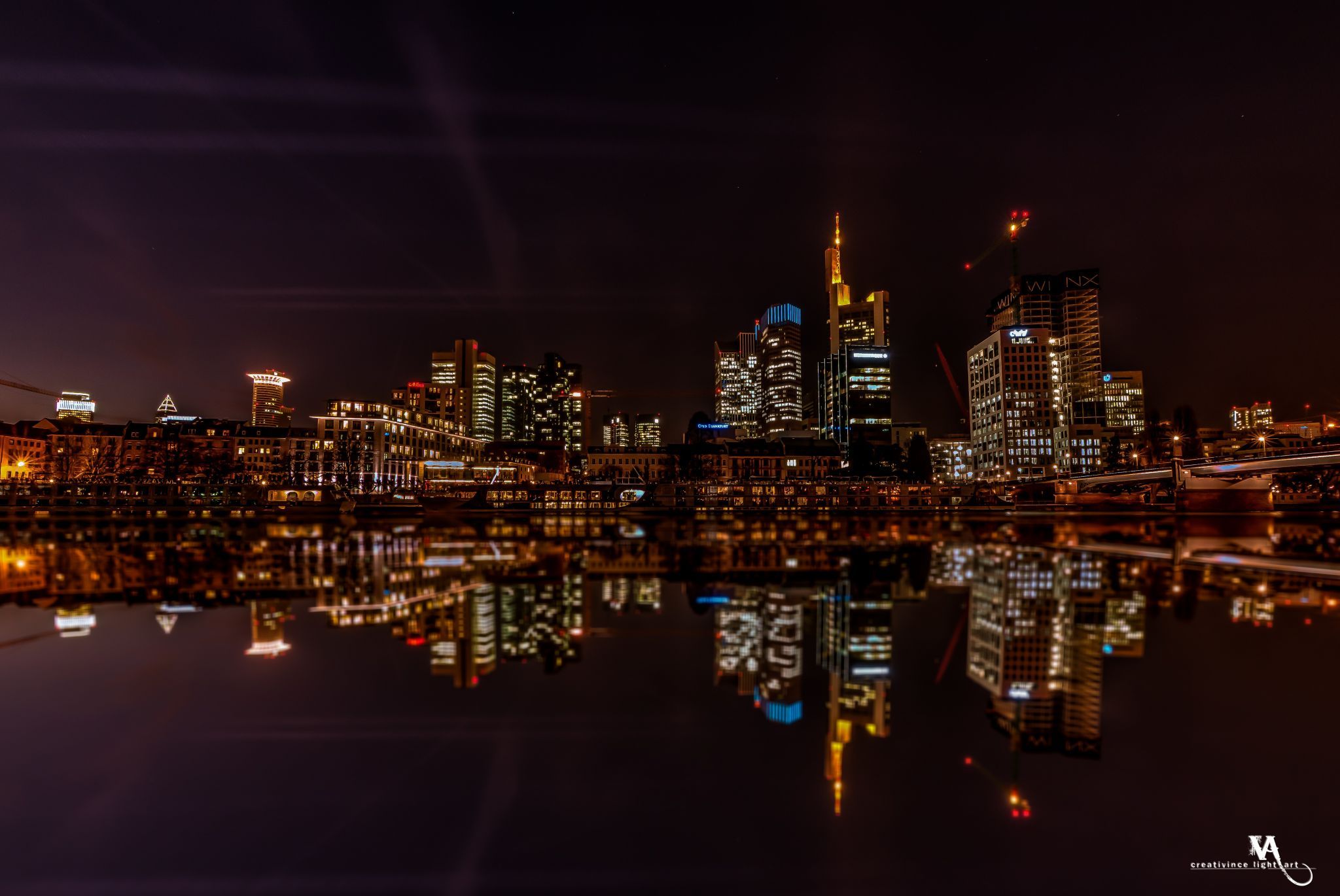Mainhatten, Frankfurt Skyline, Germany