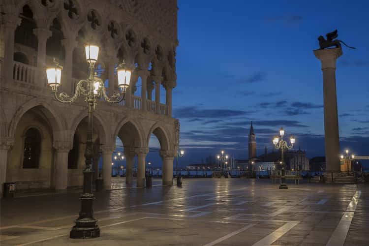 View to Palazzo Ducale