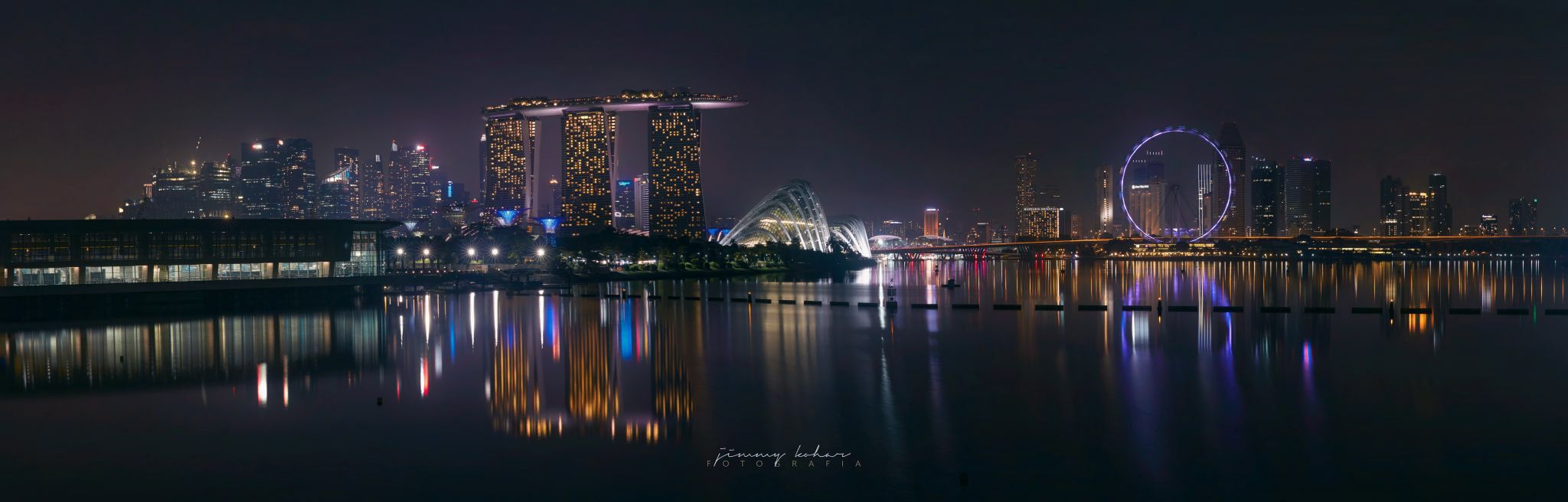 Singapore Skyline with Sands Marina Bay, Singapore