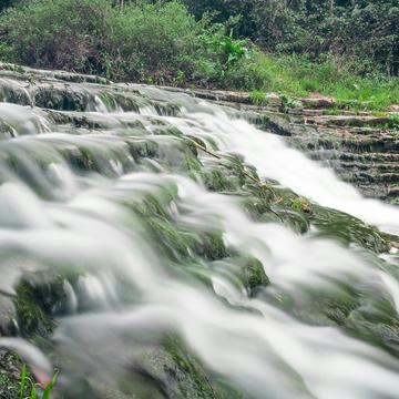 Mourão River waterfall, Portugal