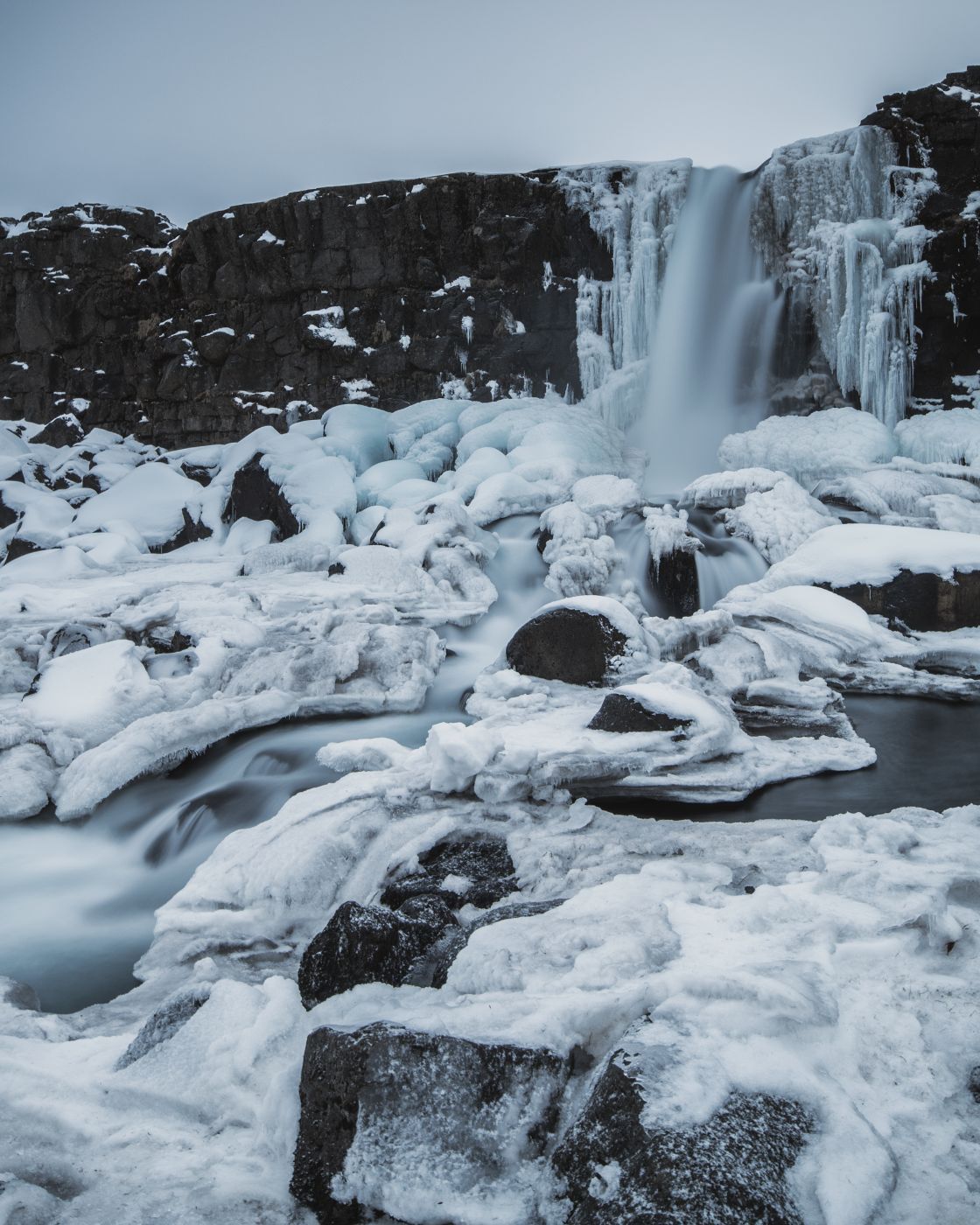 Öxararfoss Waterfall, Iceland
