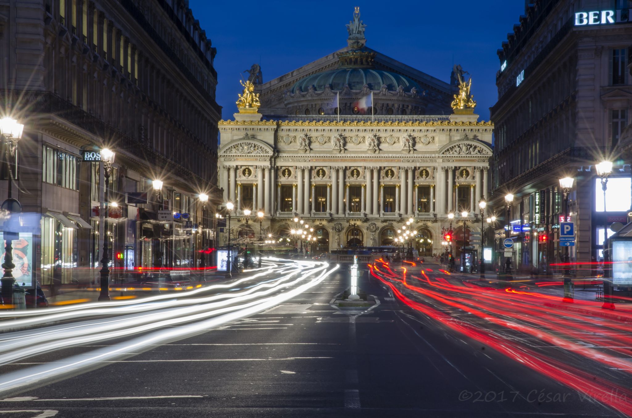 Old Paris Opera House Now Palais Garnier, France