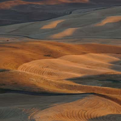 Palouse sunset, USA