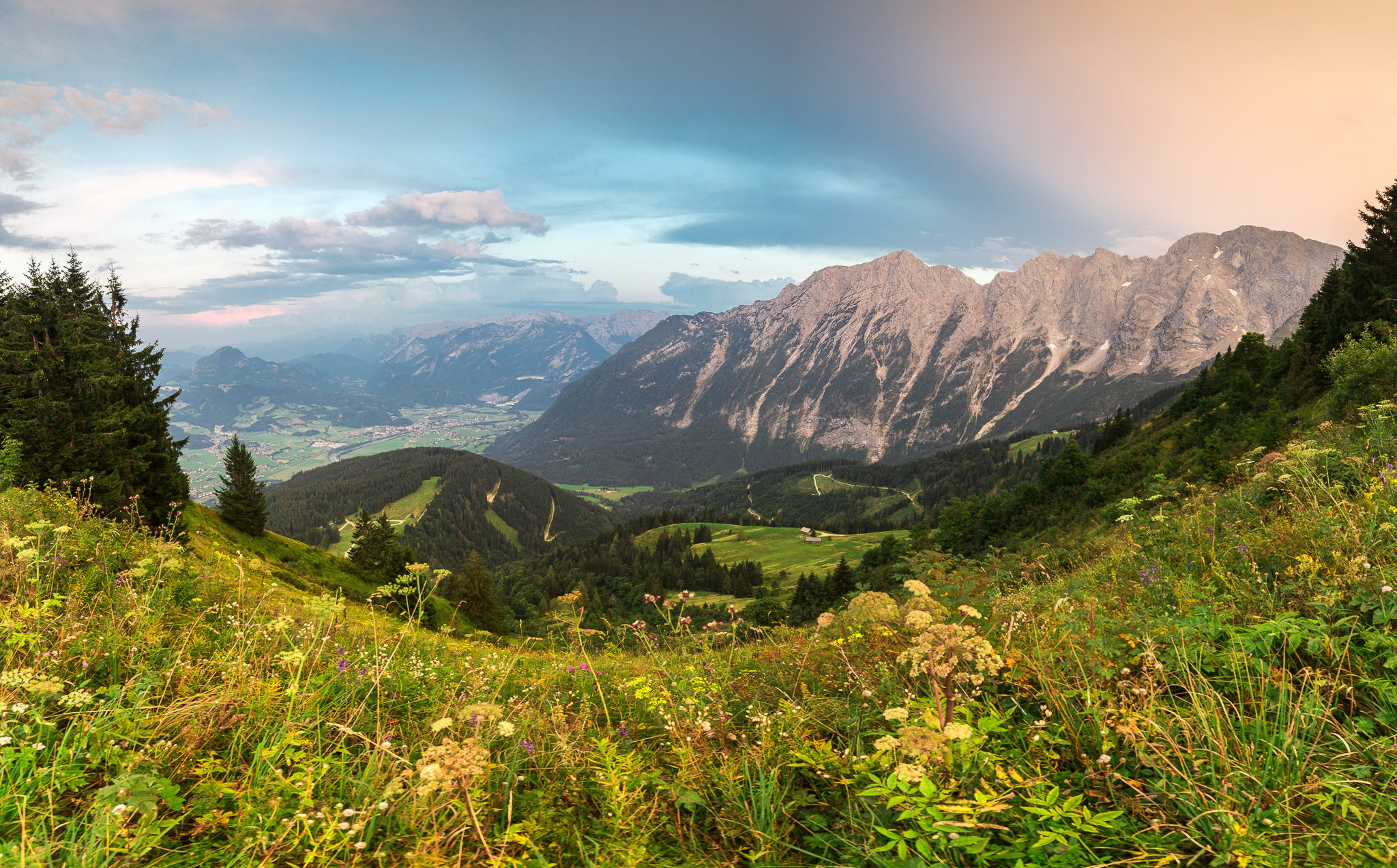 Panorama Road 'Roßfeldstraße', Germany