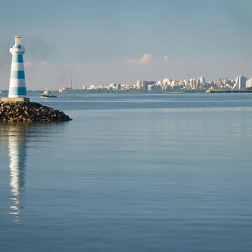 Porto Alegre and lighthouse, Brazil