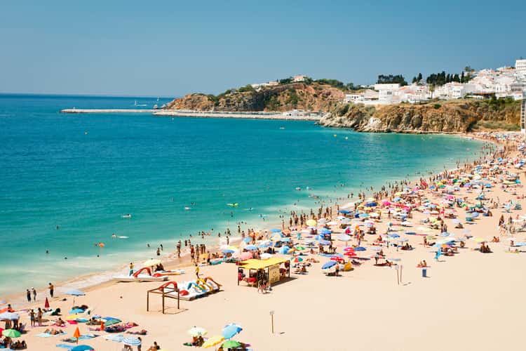 Praia de Albufeira, Miradouro do Pau da Bandeira