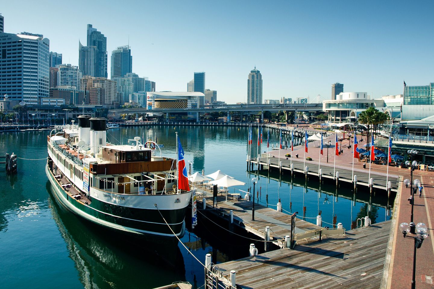 Pyrmont Bridge, Sydney, Australia