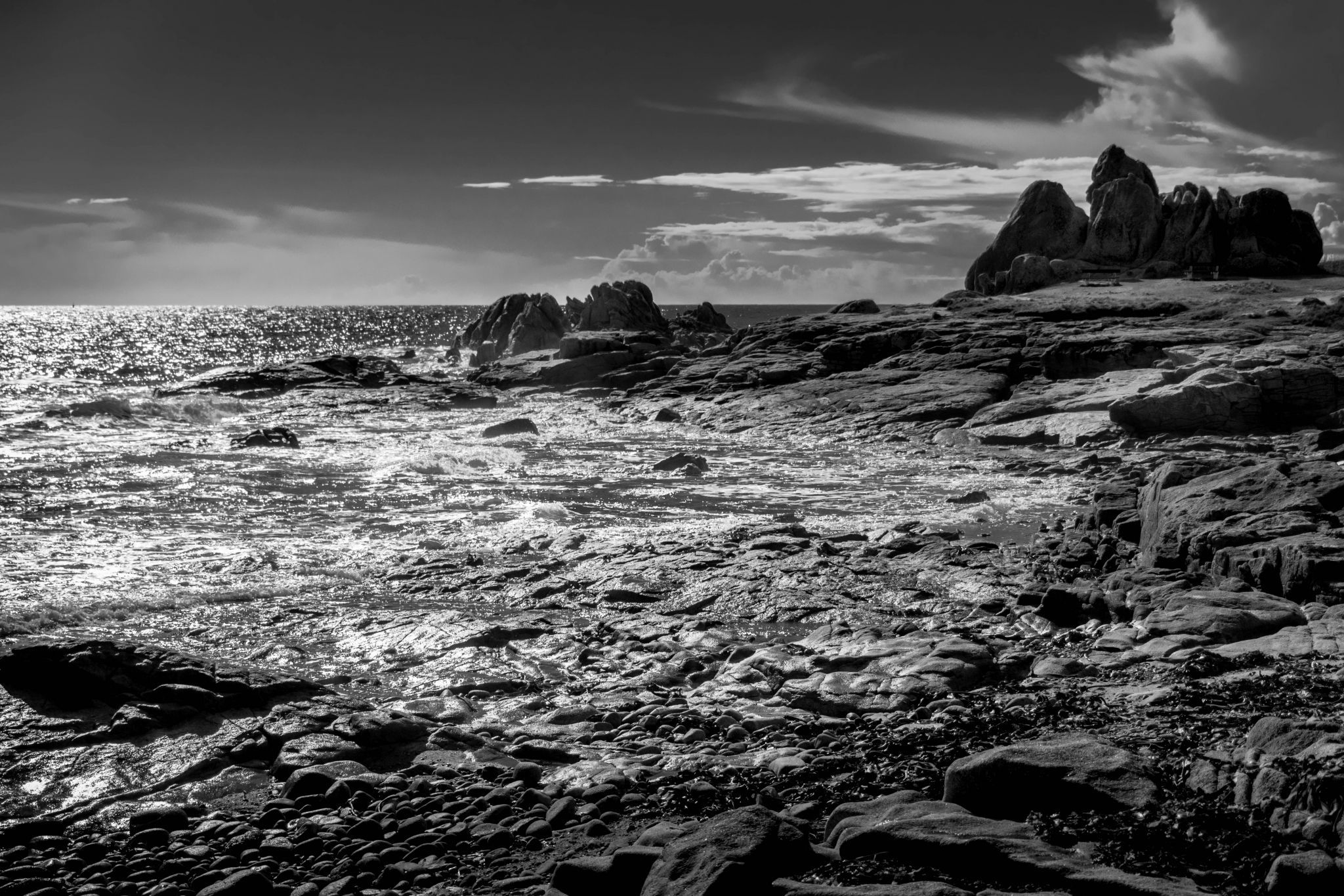 Rocks at Lesconil, France
