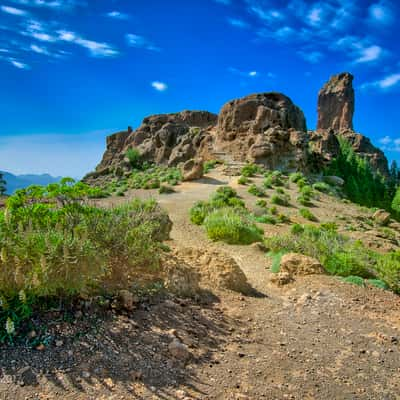 roque nublo, Spain