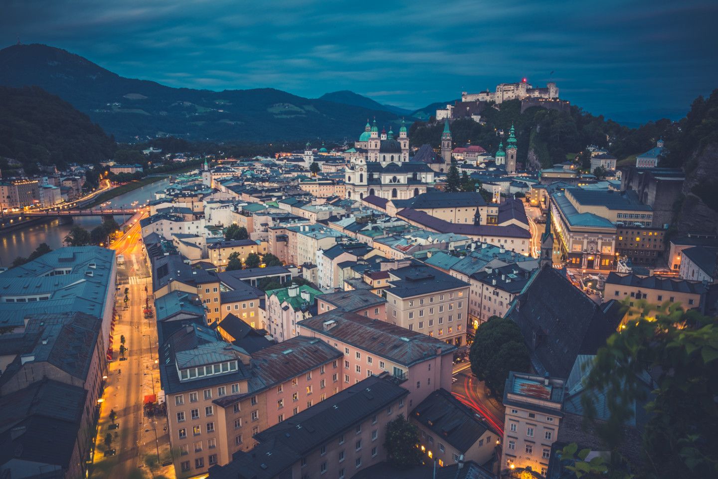 Salzburg view, Austria