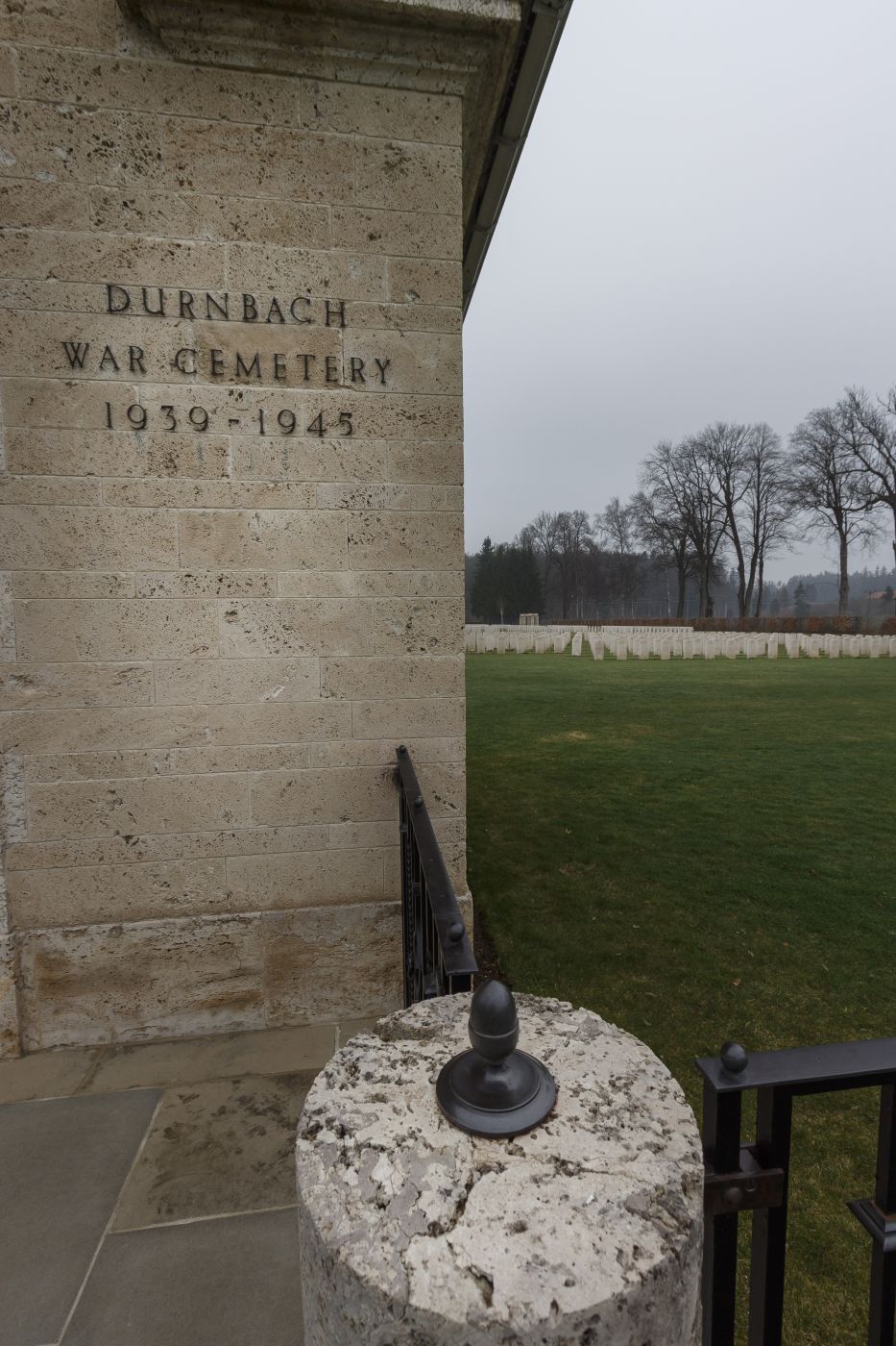 silence at the Durnbach war cemetery, Germany