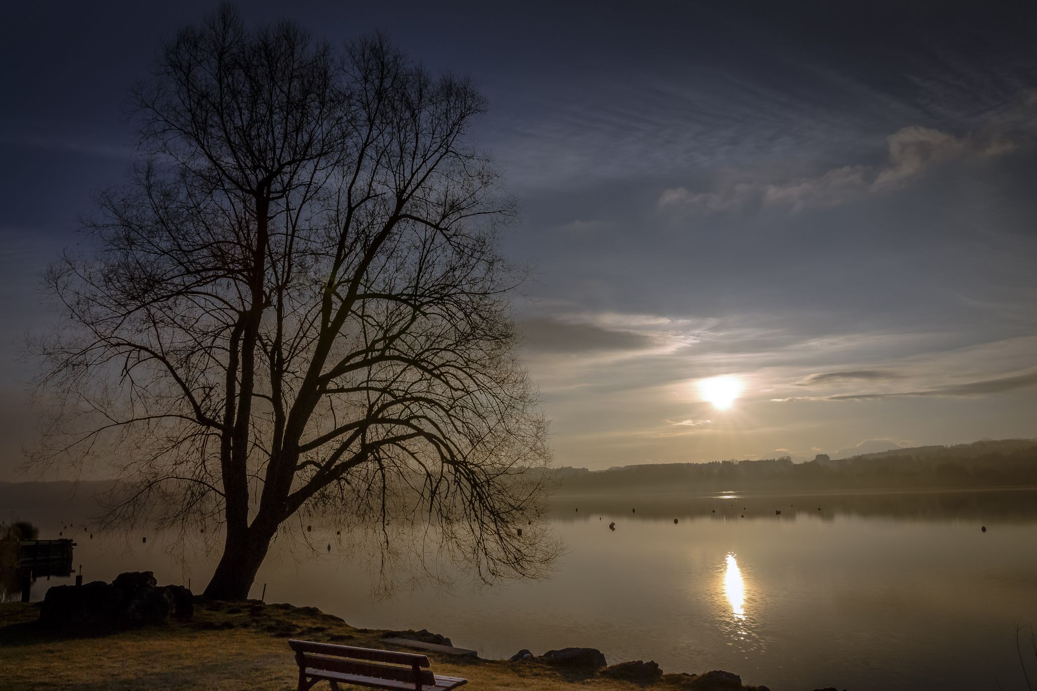 Simsee (Germany, Bavaria, Simsee), Germany