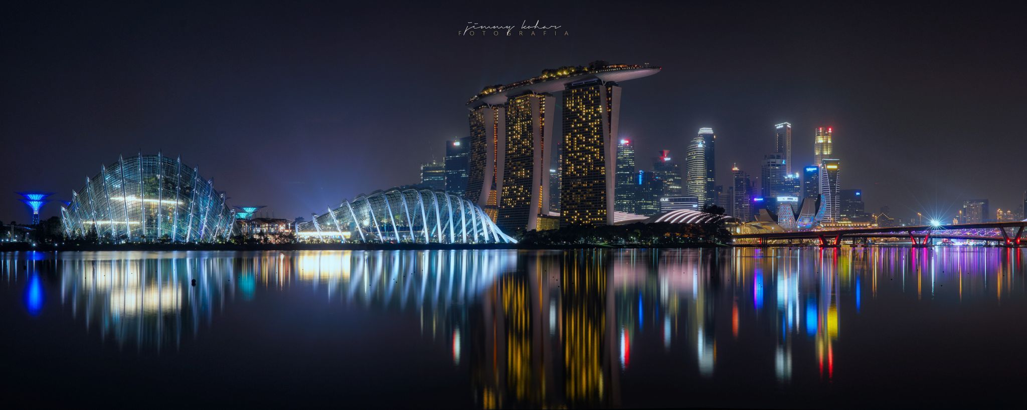 Singapore Marina Bay City Skyline, Singapore