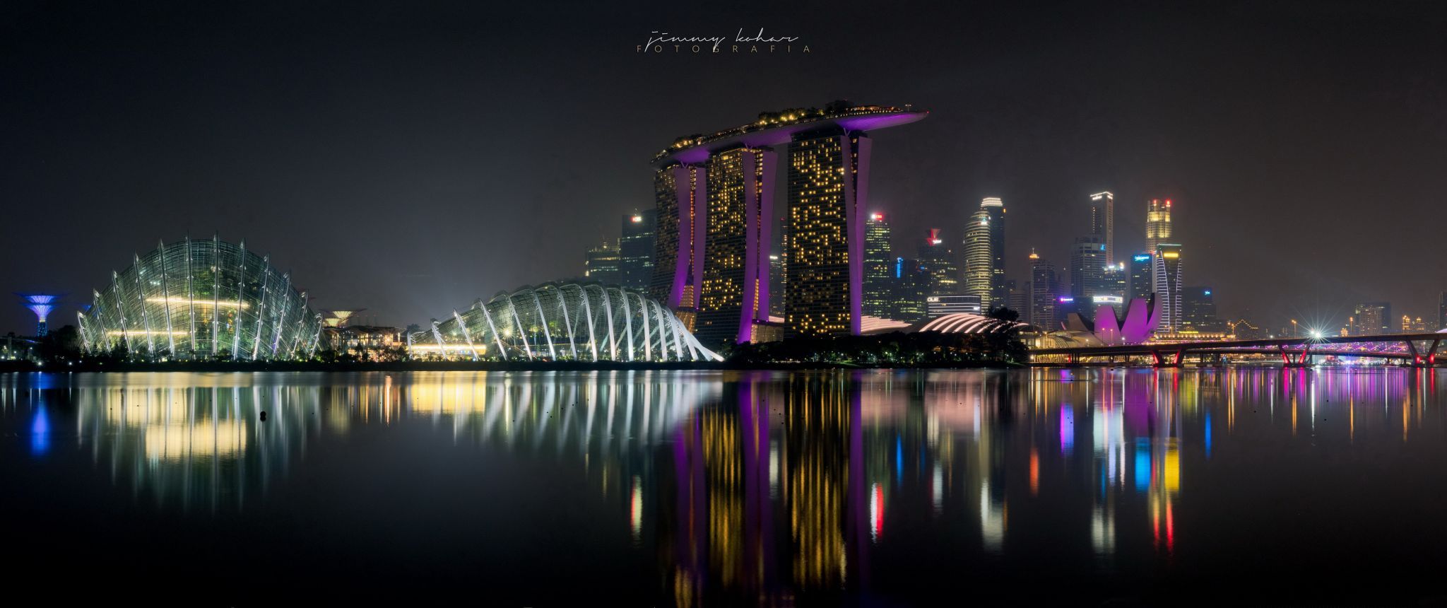 Singapore Marina Bay City Skyline, Singapore