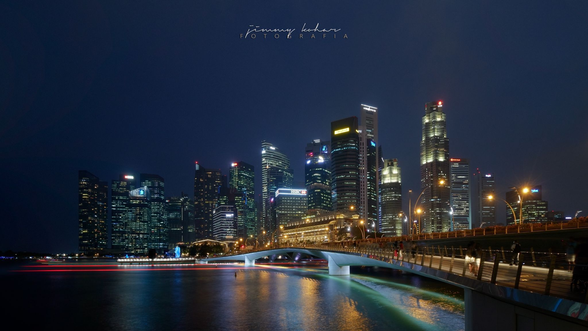 Singapore Skyline | Jubilee Bridge, Singapore