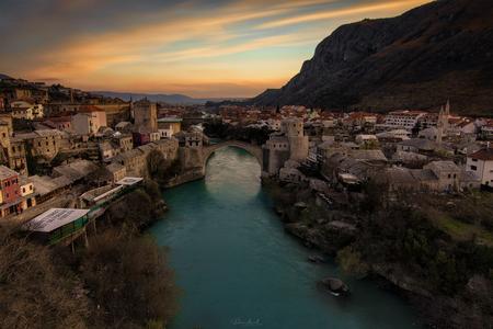 Stari Most from above