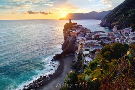 Sunset in Vernazza