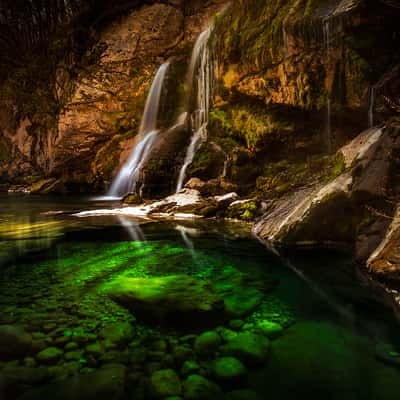 Virje waterfall, Slovenia