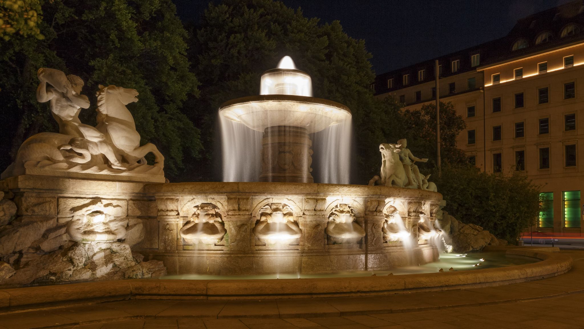 Wittelsbacherbrunnen, Munich, Germany