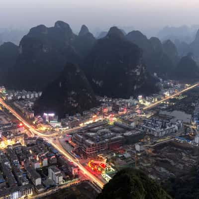 Yangshuo Radio Mountain, China