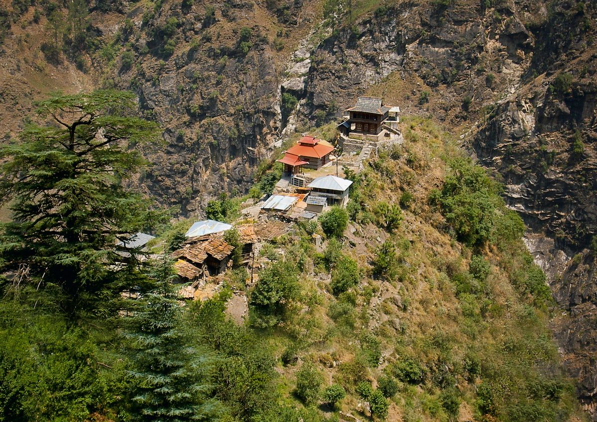 Above Sutlej River, India