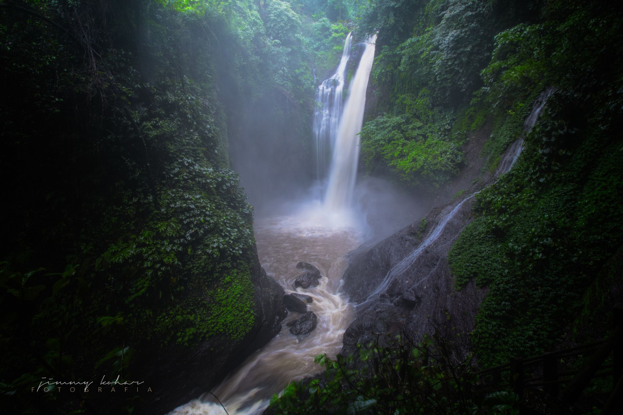 Aling-Aling Waterfall, Indonesia