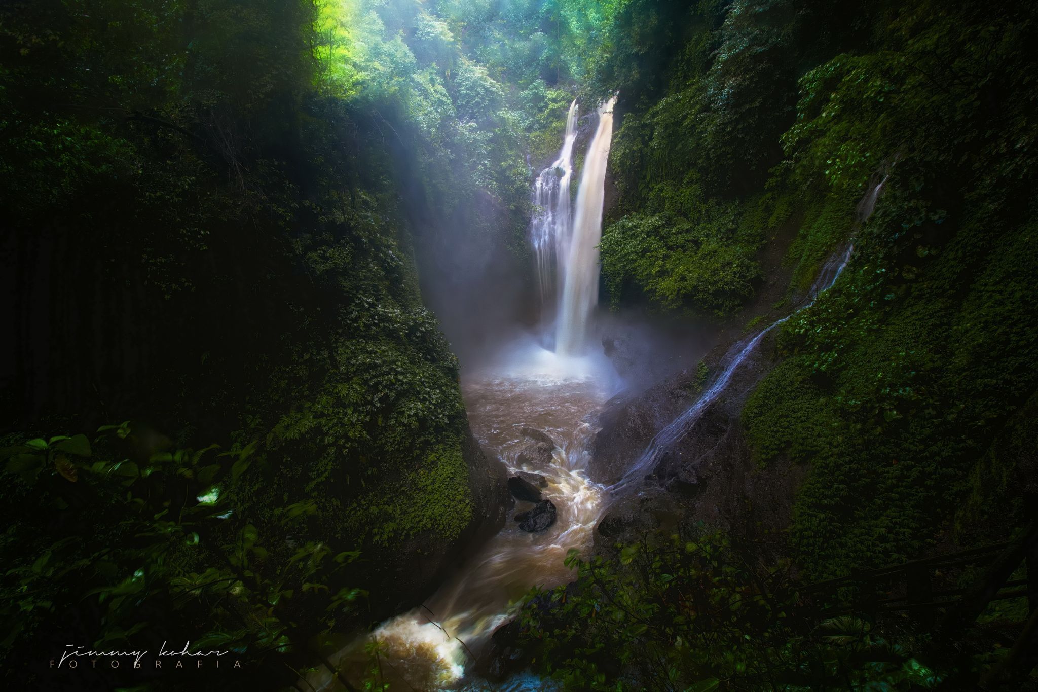 Aling-Aling Waterfall, Indonesia