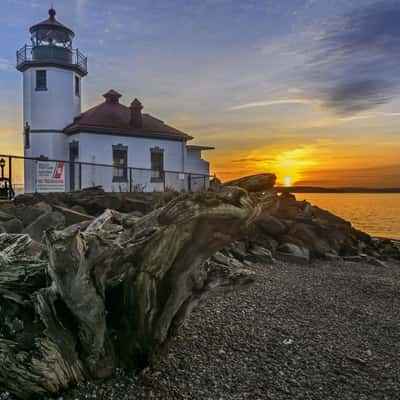 Alki Point Lighthouse, Seattle, USA