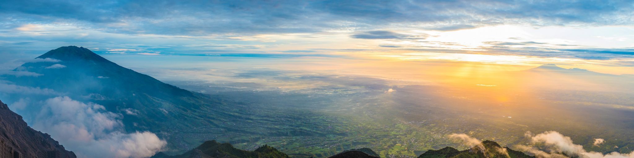 Atop Mount Merapi, Indonesia
