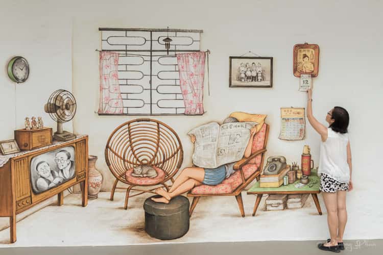 Bird Singing Corner mural- Tiong Bahru