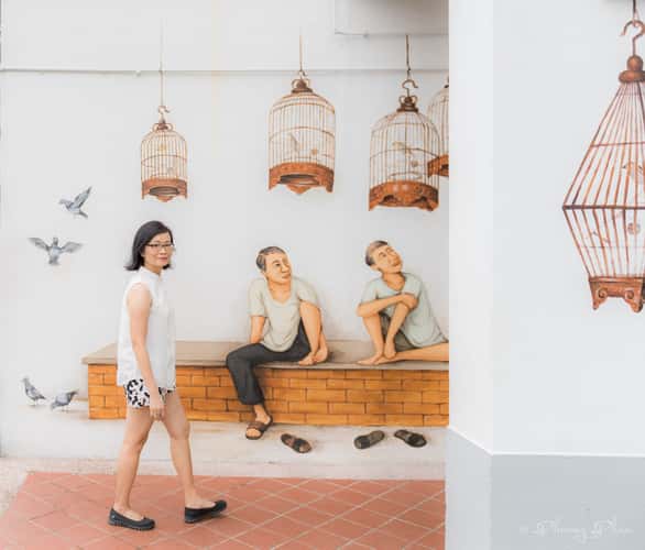 Bird Singing Corner mural- Tiong Bahru