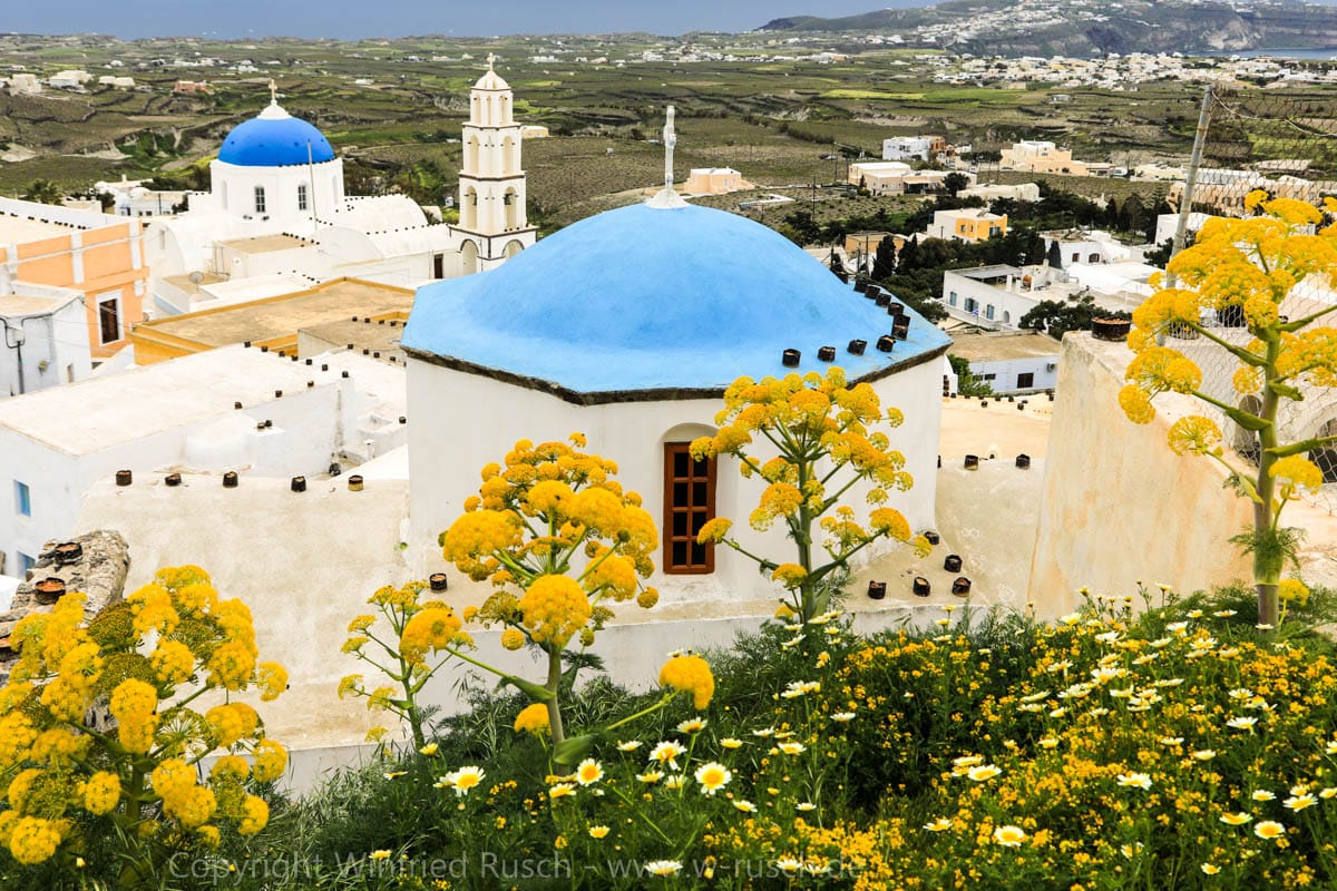 Blick auf Pyrgos, Greece