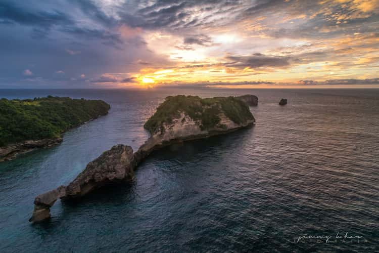 Blue Hour in Atuh, Nusa Penida