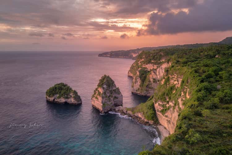 Blue Hour in Atuh, Nusa Penida
